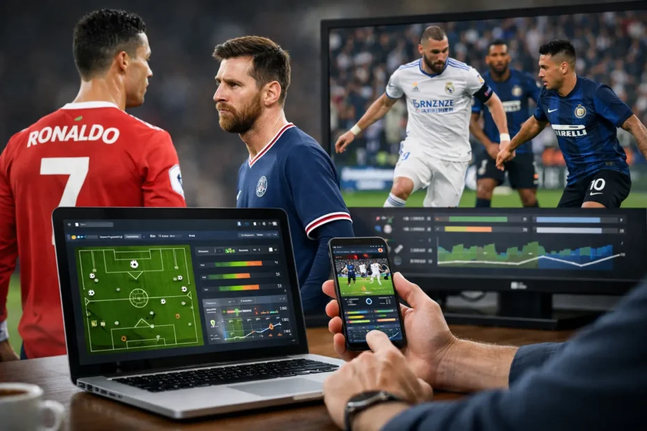 Come leggere statistiche live calcio bene